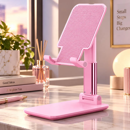 Phone & Tablet Stand Foldable Adjustable Non-Slip Silicone