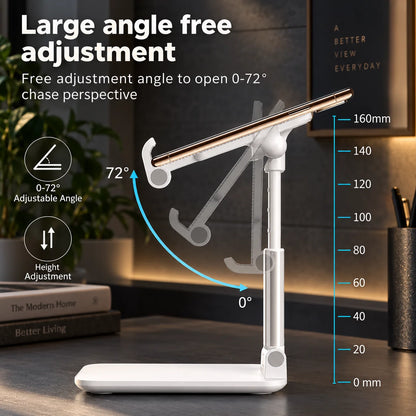 Phone & Tablet Stand Foldable Adjustable Non-Slip Silicone