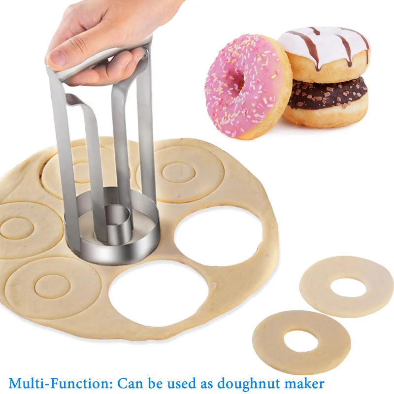 Pineapple Corer and Slicer Stainless Steel Blades Ergonomic Handle