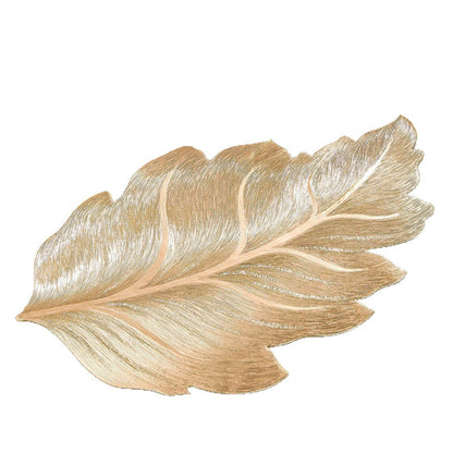 Placemat 3D Embossed Leaf Non-Slip Heat-Resistant