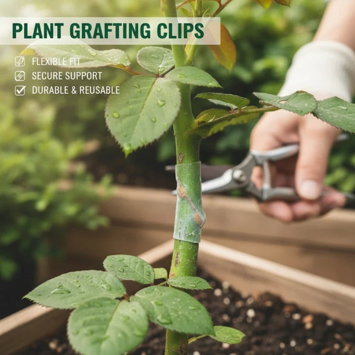 Plant Grafting Sleeves Flexible Silicone Set of 50