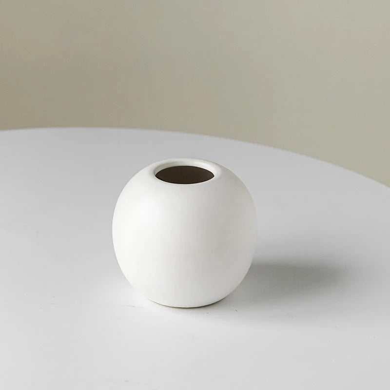 Plant Pot Round Ceramic 4.7 Inch