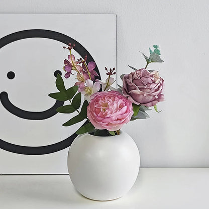 Plant Pot Round Ceramic 4.7 Inch