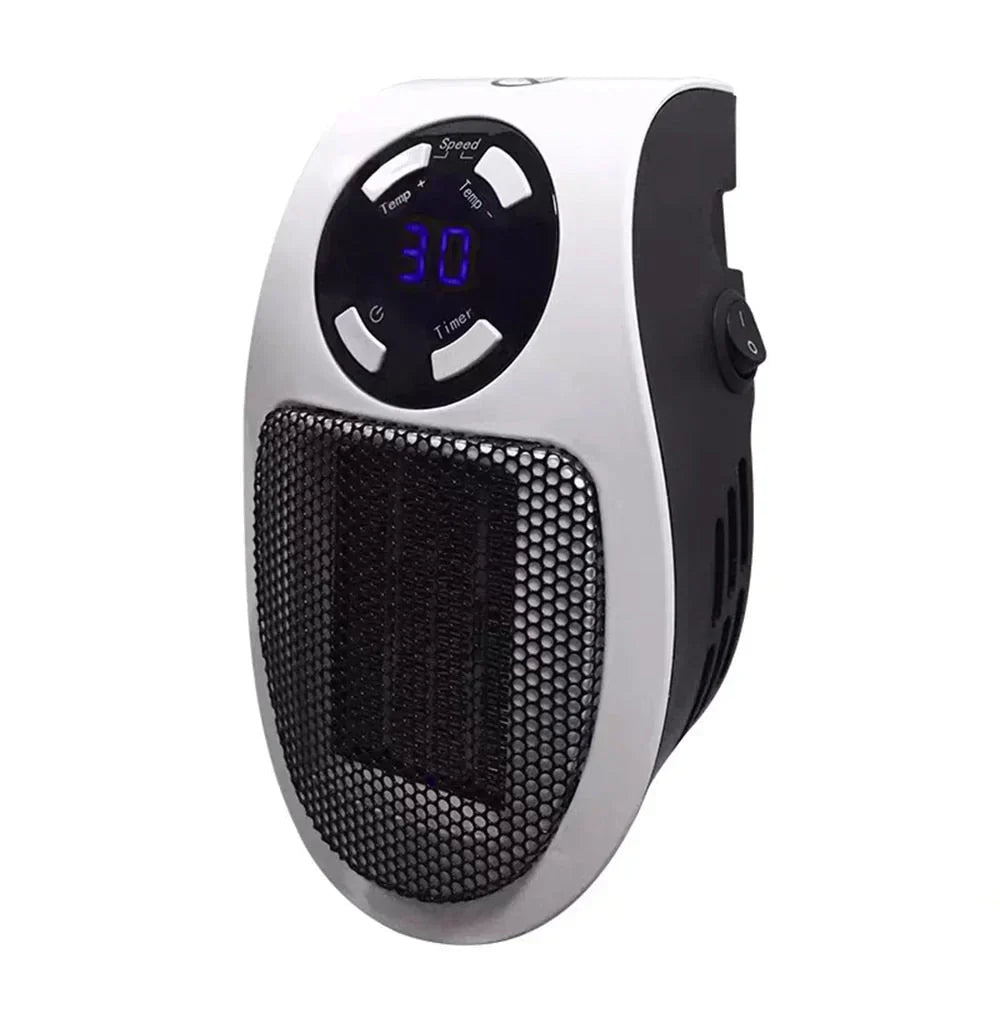 Plug-In Heater Digital Thermostat & Timer 500W