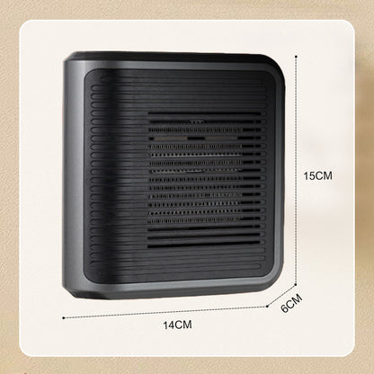 Plug-In Space Heater 800W Ceramic Digital Thermostat & Timer