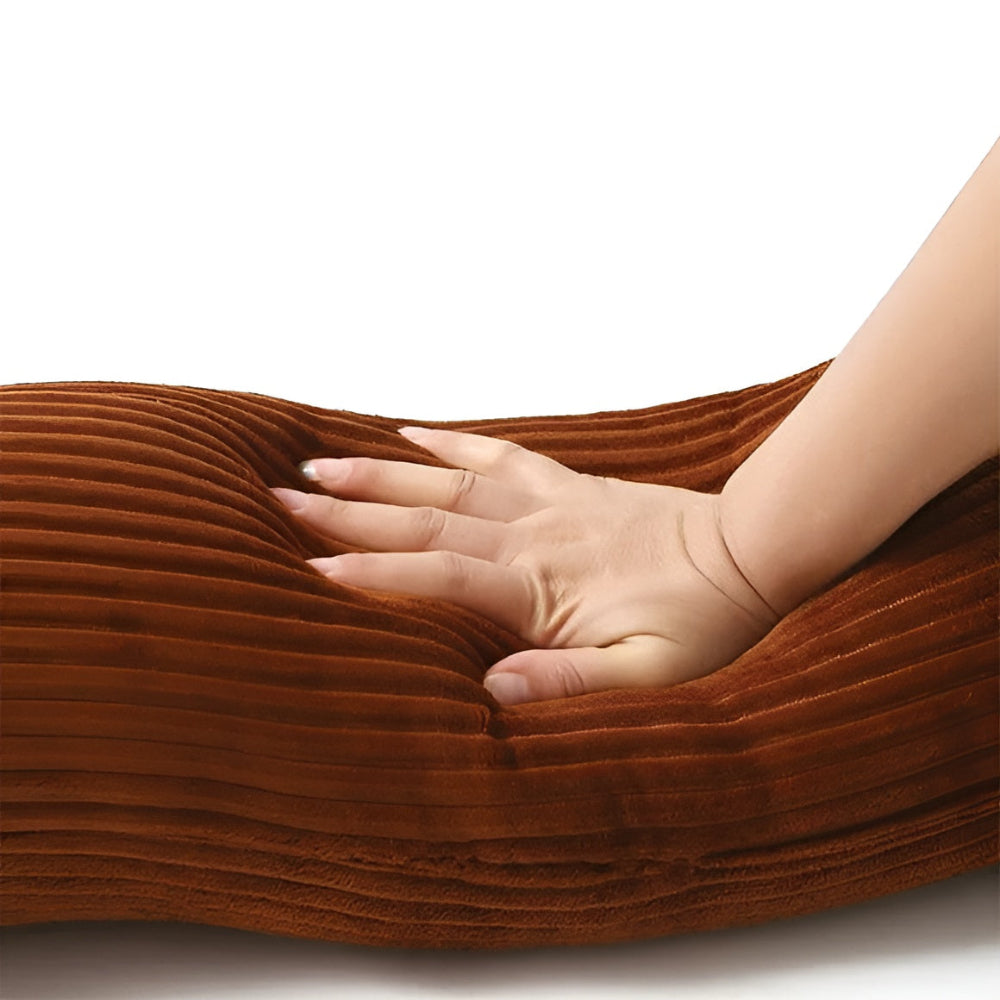 Plush Pillow Dachshund Shaped Corduroy Cover