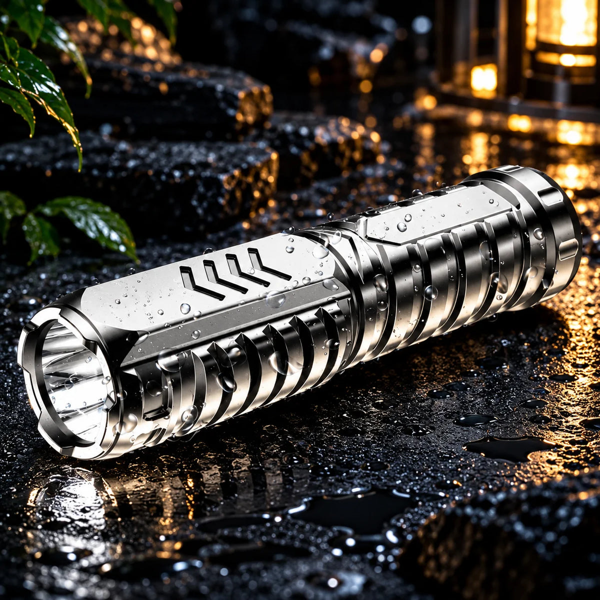 Pocket Flashlight Rechargeable Aluminum Compact Three Modes