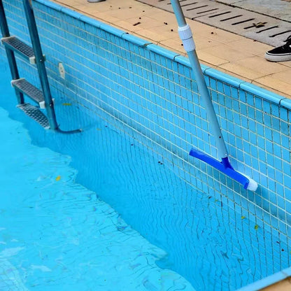 Pool Brush 18-Inch Wide Stiff Bristles Fits Telescopic Poles