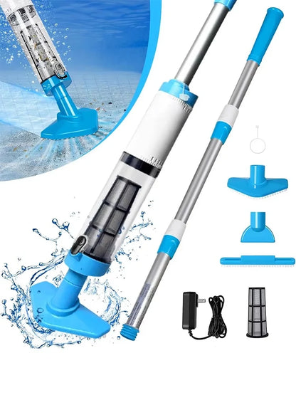Pool Vacuum Cordless 3-In-1 60-Min Runtime