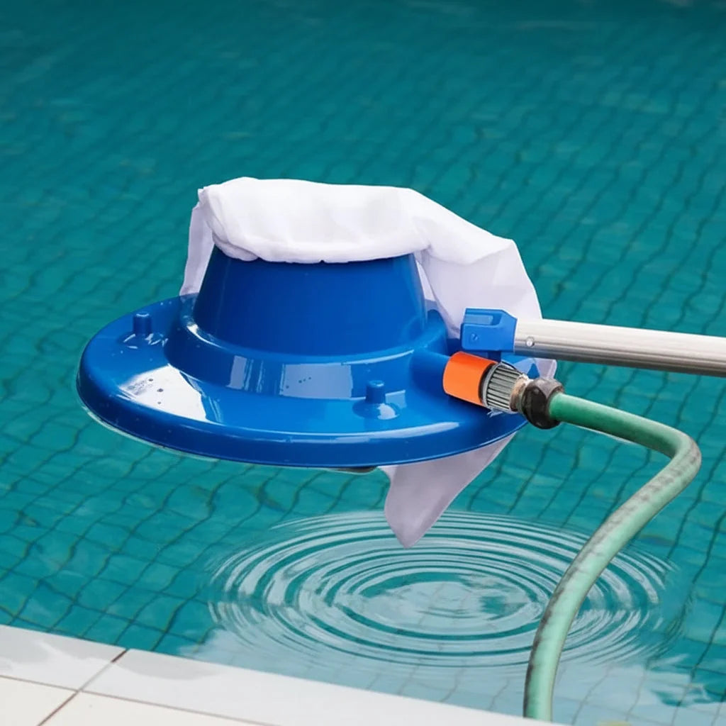 Pool Vacuum Hose-Powered Reusable Mesh Bag Above & Inground