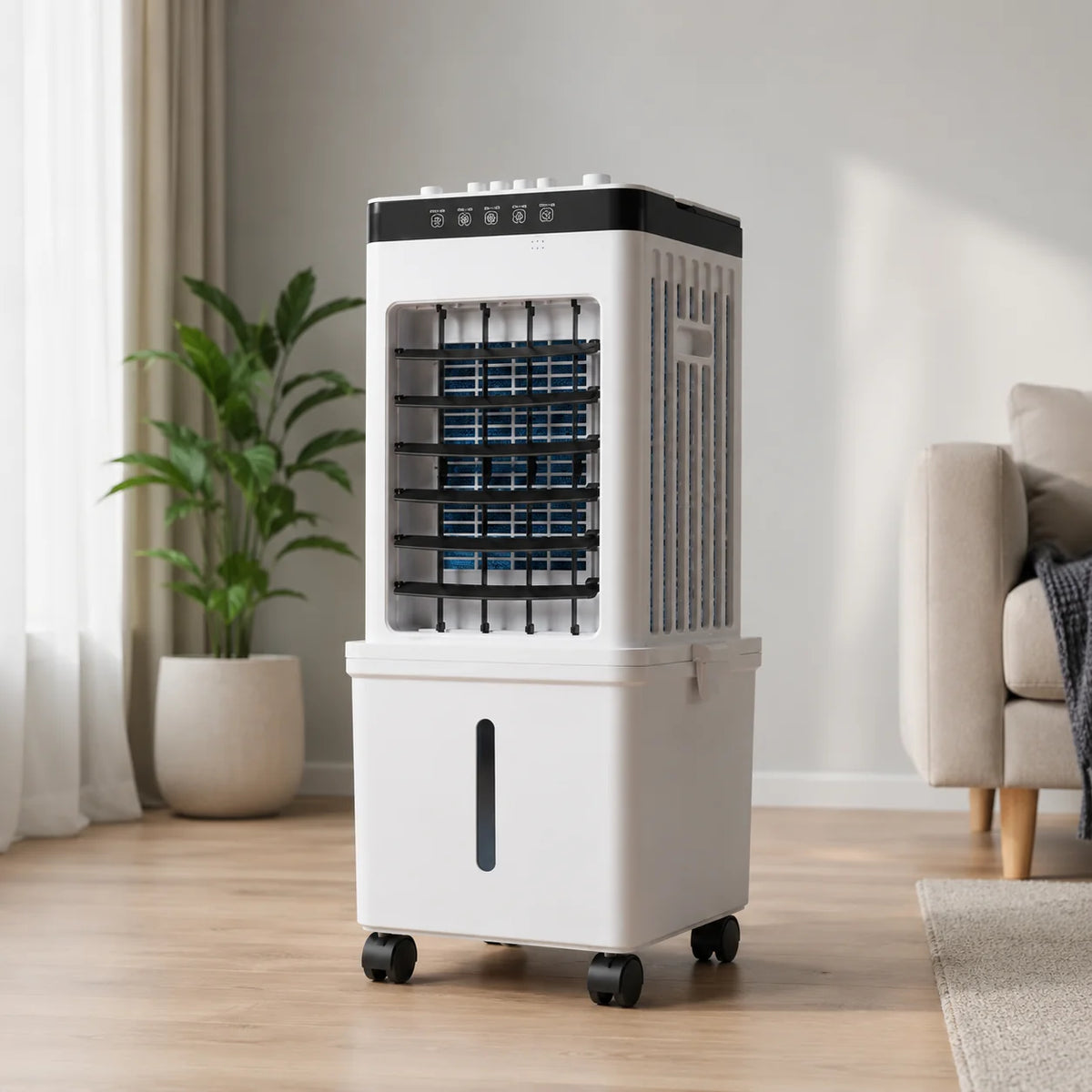 Portable Air Cooler 3-in-1 Cooling Humidifying & Purifying