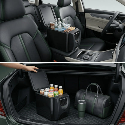 Portable Car Fridge Dual Cooling & Warming 6L Capacity