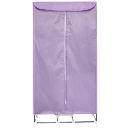Portable Clothes Dryer 900W Fast-Drying Zippered Cover