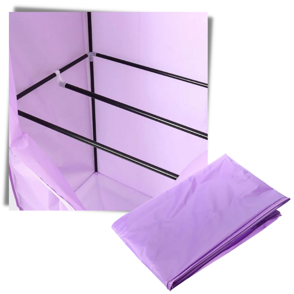 Portable Clothes Dryer 900W Fast-Drying Zippered Cover
