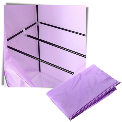 Portable Clothes Dryer 900W Fast-Drying Zippered Cover