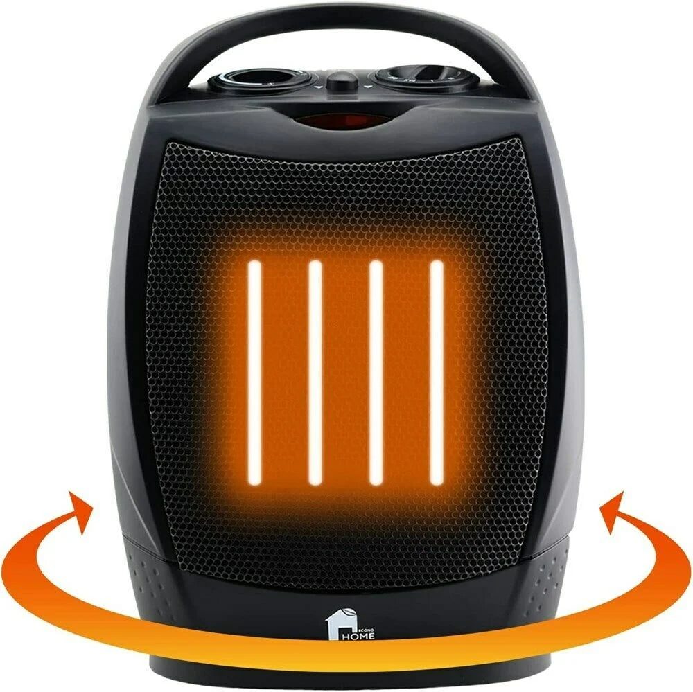 Portable Heater Quiet & Compact 360 Degree Oscillation