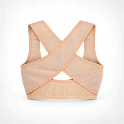 Posture Brace X-Shaped Back Adjustable Hook-and-Eye Closure