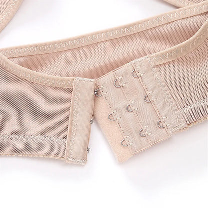 Posture Brace X-Shaped Back Adjustable Hook-and-Eye Closure