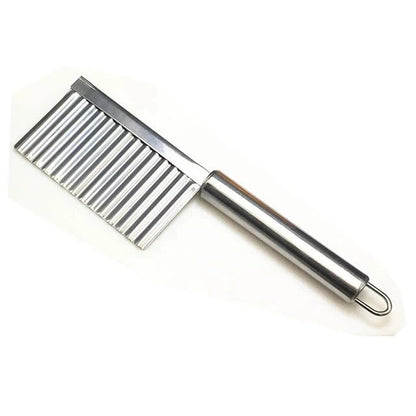 Potato Slicer Stainless Steel Wavy Crinkle-Cut Blade