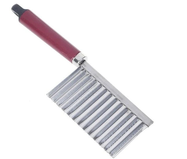 Potato Slicer Stainless Steel Wavy Crinkle-Cut Blade