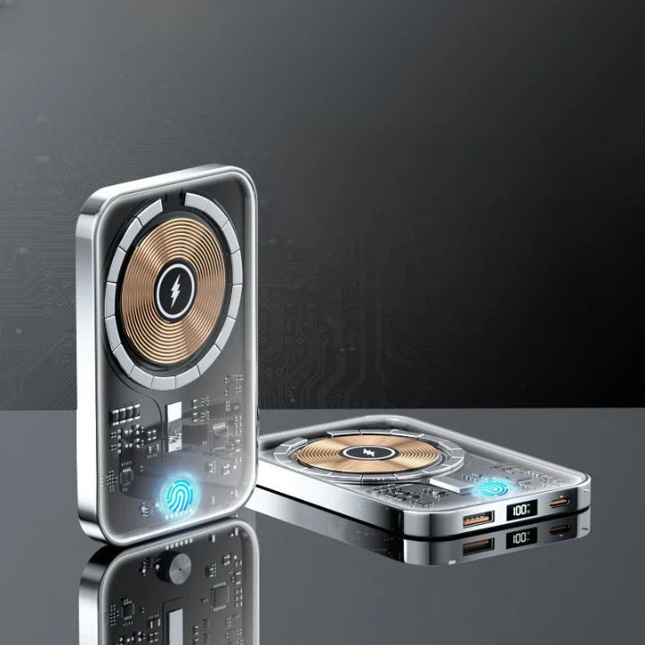 Power Bank Magnetic Wireless 10,000mAh Compact 乐彩