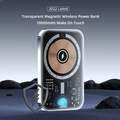 Power Bank Magnetic Wireless 10,000mAh Compact 乐彩