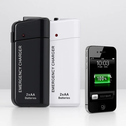 Power Bank Two AA Battery Powered LED Indicator