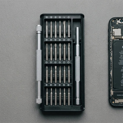 Precision Screwdriver Set Magnetic 24 Bits Aluminum Handle
