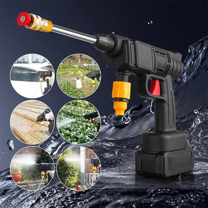 Pressure Washer Cordless 22 Bar Dual Nozzles