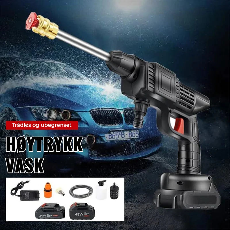 Pressure Washer Cordless 22 Bar Dual Nozzles