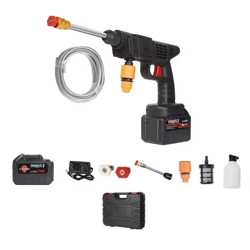 Pressure Washer Cordless 22 Bar Dual Nozzles