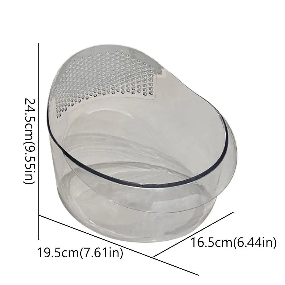 Produce Colander Fine-Mesh Filter Tilted Drainage Base