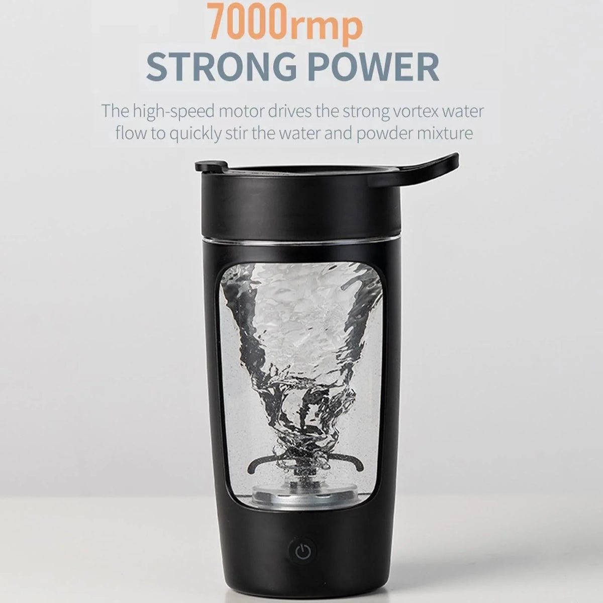 Protein Shaker Bottle Electric Self-Mixing Leakproof BPA-Free