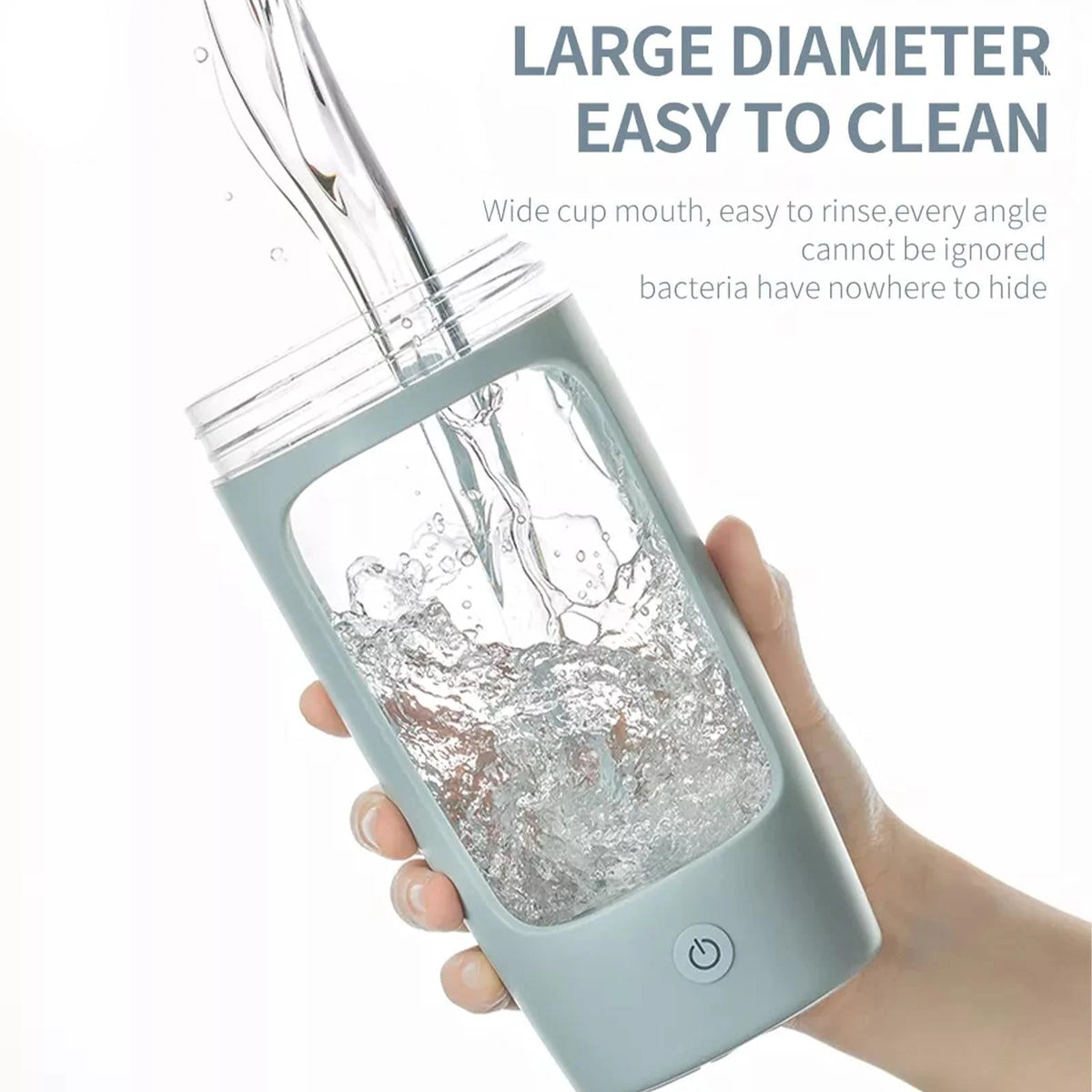Protein Shaker Bottle Electric Self-Mixing Leakproof BPA-Free