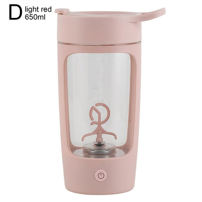 Protein Shaker Bottle Electric Self-Mixing Leakproof BPA-Free