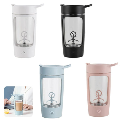 Protein Shaker Bottle Electric Self-Mixing Leakproof BPA-Free