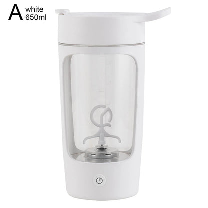 Protein Shaker Bottle Electric Self-Mixing Leakproof BPA-Free