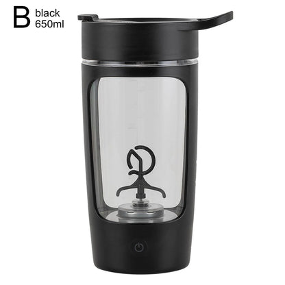 Protein Shaker Bottle Electric Self-Mixing Leakproof BPA-Free