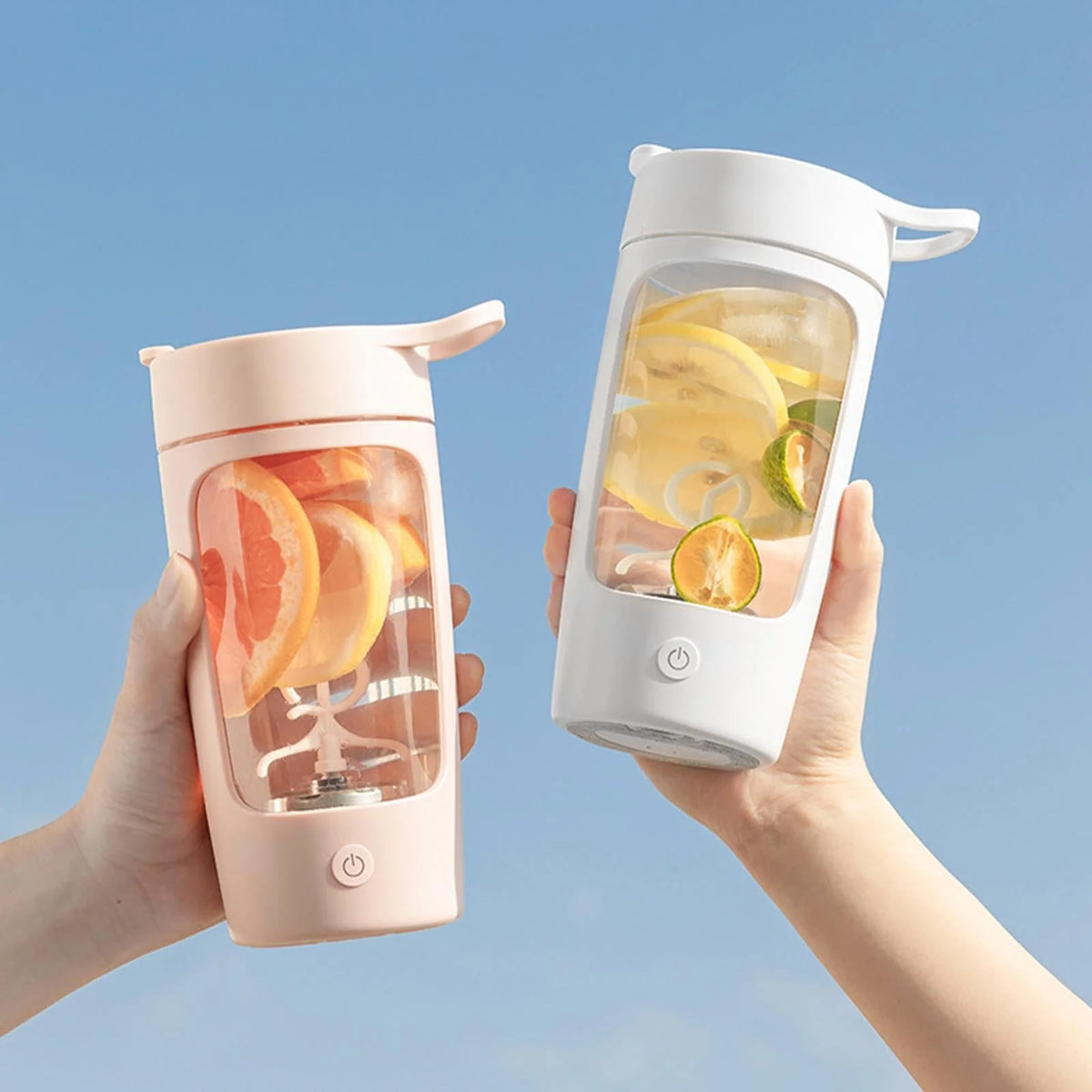 Protein Shaker Bottle Electric Self-Mixing Leakproof BPA-Free