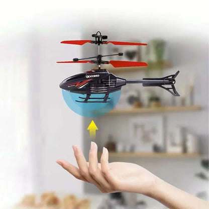 RC Helicopter Gesture & Remote Control LED Lights USB Rechargeable