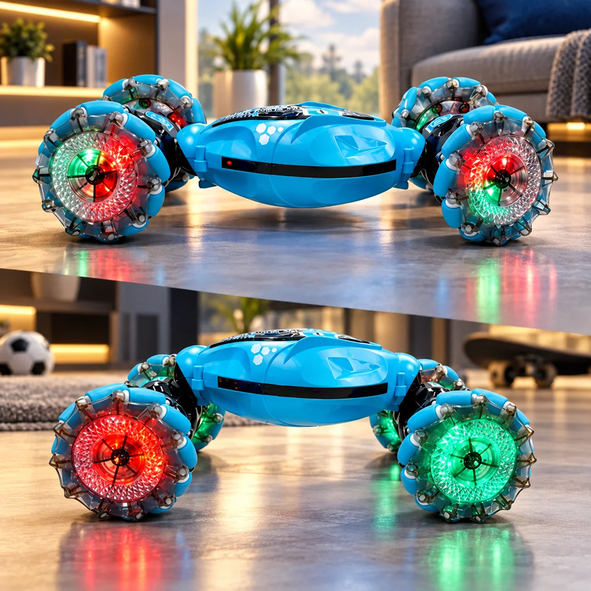RC Stunt Car Gesture & Remote Control 360 Spins