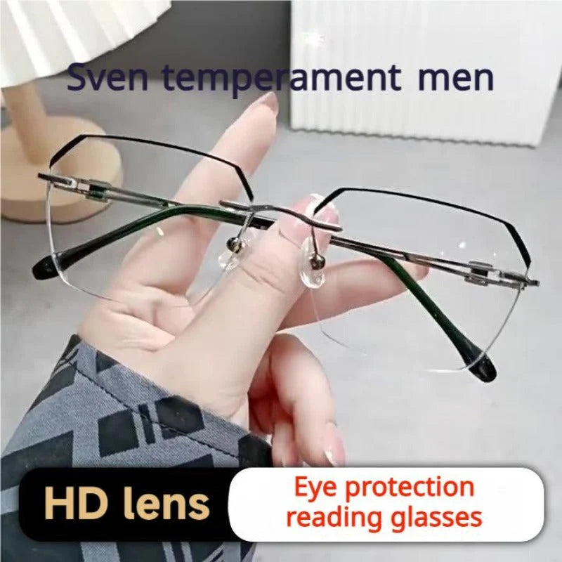 Reading Glasses Auto-Focus Zoom Blue-Light Filtering
