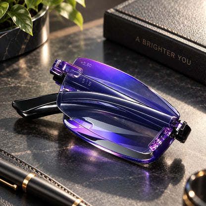 Reading Glasses Continuous Multifocal Blue Light Set of 2