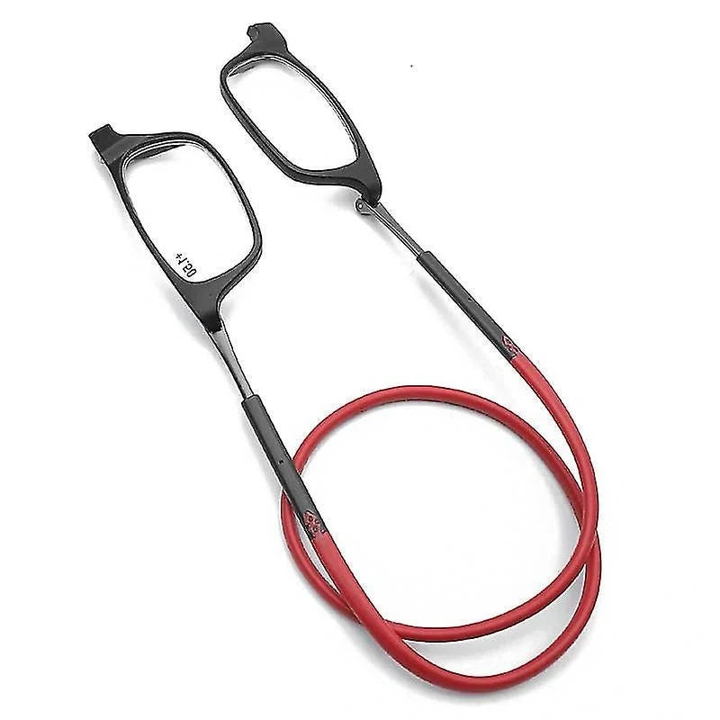 Reading Glasses Magnetic Closure & Neck Cord Ultra-Light