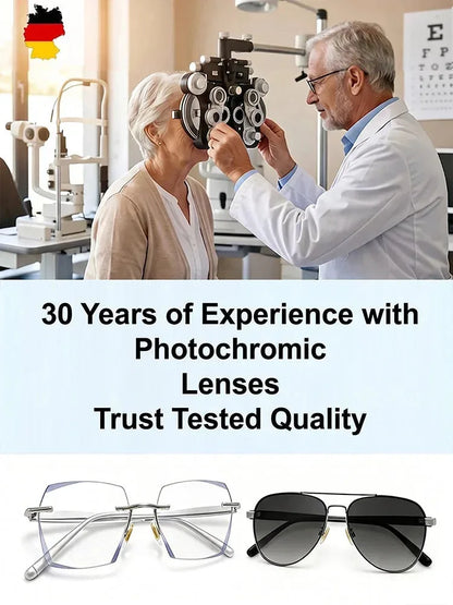 Reading Glasses Photochromic Blue Light & UV Protection