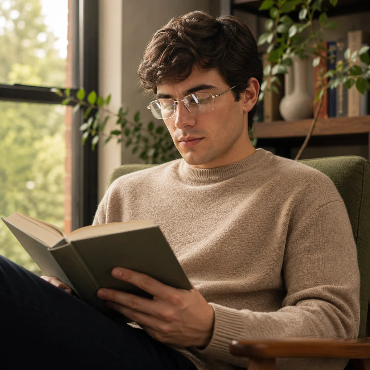 Reading Glasses Progressive Multifocal Blue Light & Anti-Glare