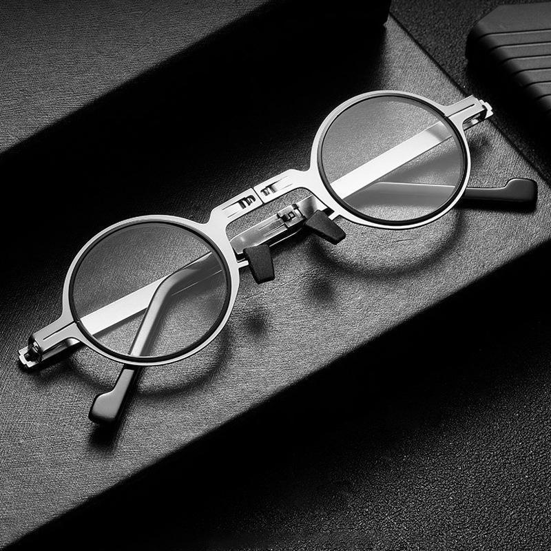 Reading Glasses Titanium Foldable Blue Light Filter