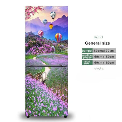Refrigerator Sticker Self-Adhesive Waterproof PVC