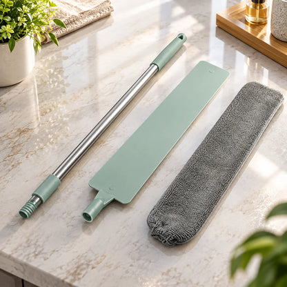 Retractable Gap Duster Bendable Flat Head Washable Microfiber Sleeve