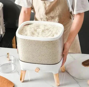 Rice Dispenser Automatic Measuring Cup 22 Lb Capacity